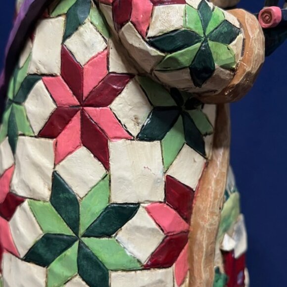 Jim Shore Tabletop Santa 2003 Figurine "O'er The Fields We Go" Sheep 10.5"x5" - Picture 14 of 16